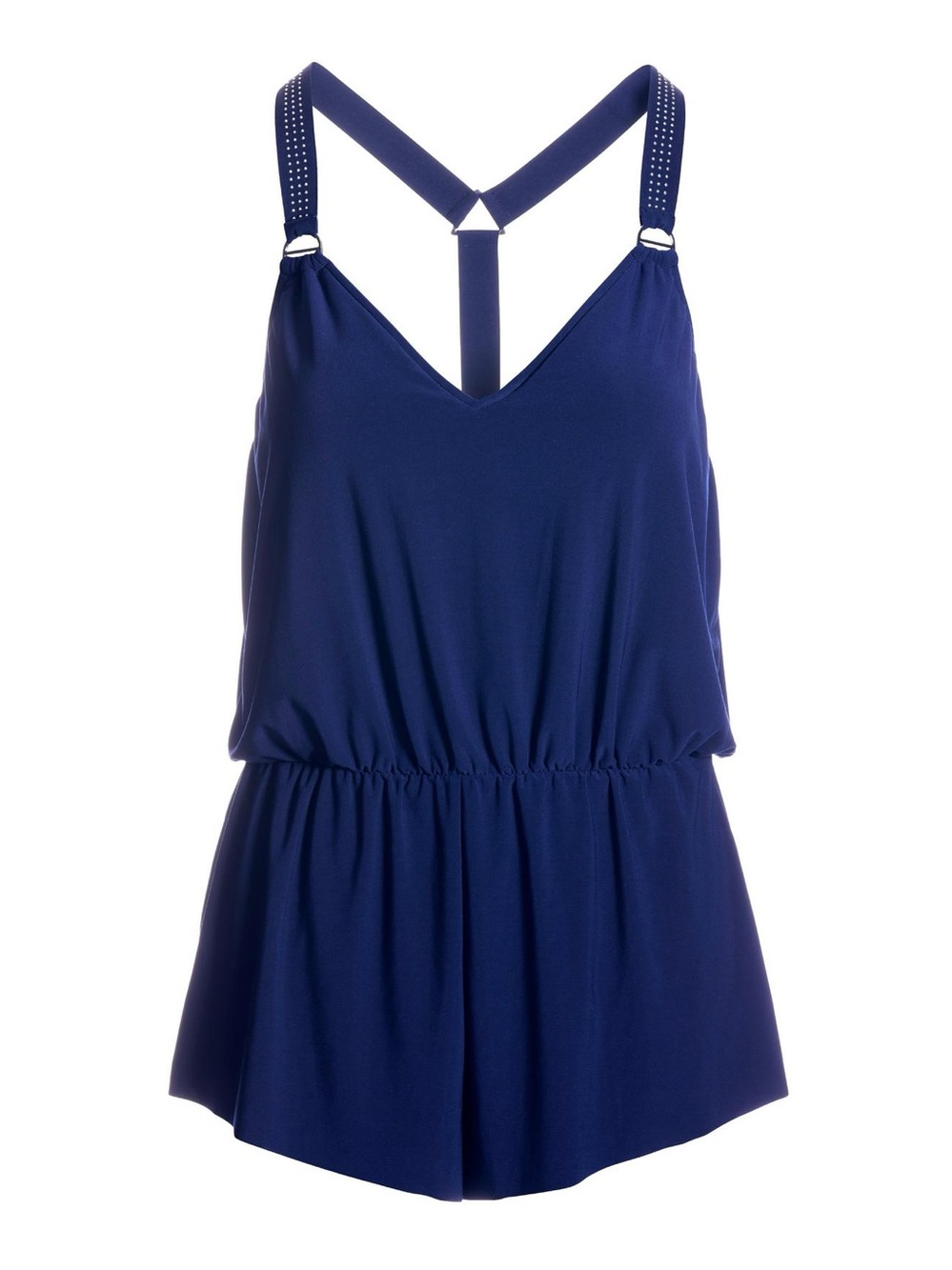 MAGICSUIT "GABBY" SWIM ROMPER-Blue Dot